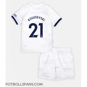 Tottenham Hotspur Dejan Kulusevski #21 Replika Hemmatröja Barn 2023-24 Kortärmad (+ Korta byxor)